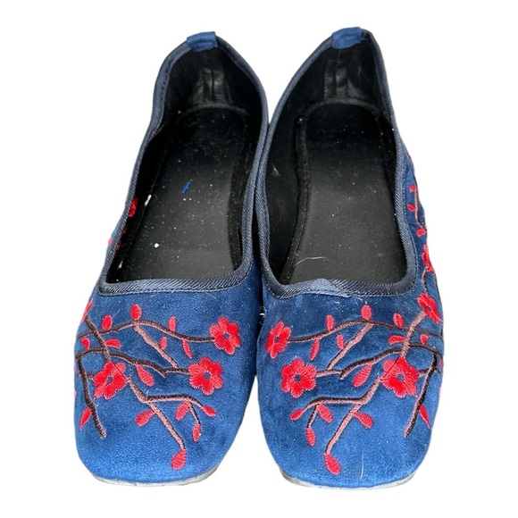 Embroidered‎ Flats - Picture 1 of 6